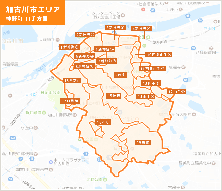 加古川市マップ③